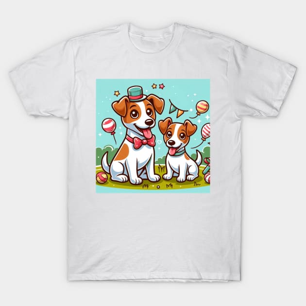 Happy Dogs T-Shirt by __Døra__